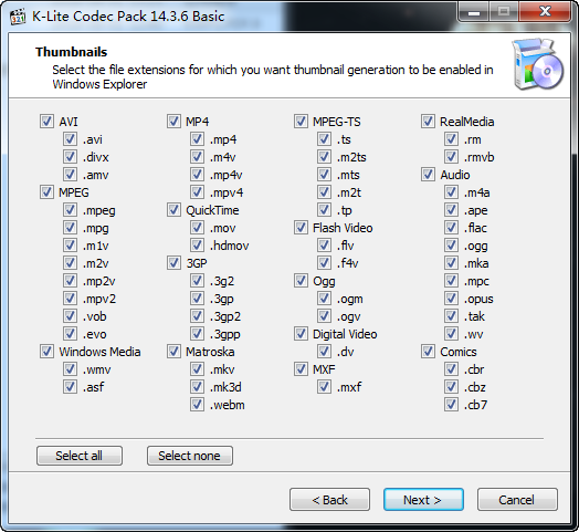 K-Lite Mega Codec Pack (万能解码器)