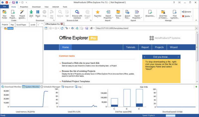 Offline Explorer Pro（离线浏览工具）