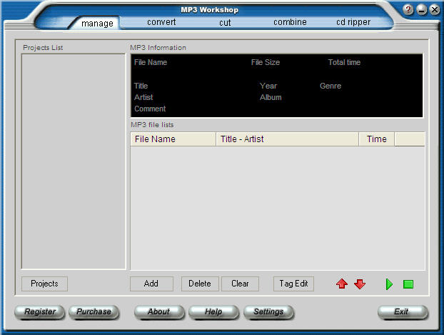 MP3 Workshop