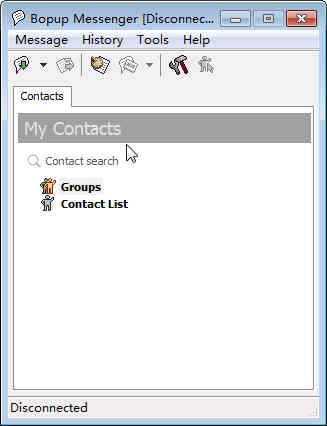 Bopup Messenger (局域网即时消息软件)