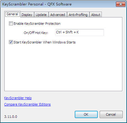 KeyScrambler Personal (键盘防记录保护工具)
