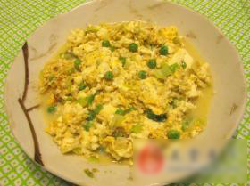 葱香蛋豆腐