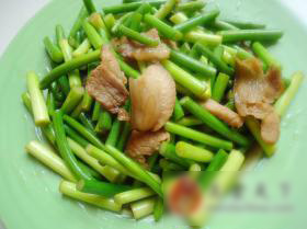 蒜薹炒肉