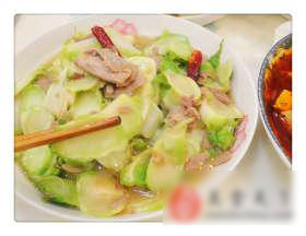 菜头炒肉