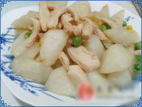 鸡肉炒山药