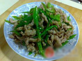 青椒肉丝