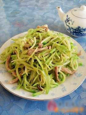 萝卜肉丝