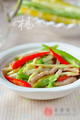 笋丝炒里脊