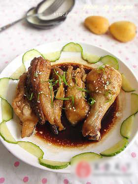 油浸鸡腿