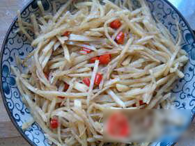酸辣地瓜丝