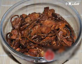 茶树菇烧肉