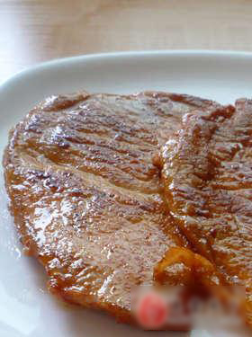 香煎猪肉