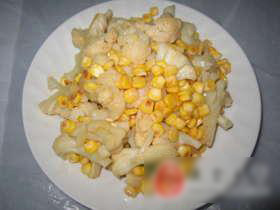 玉米菜花