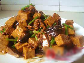 肉末豆腐