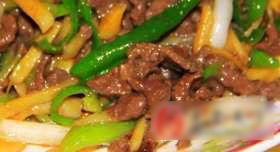 泡姜炒牛肉丝