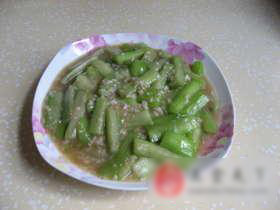 清炒蒜蓉丝瓜