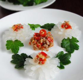 白菊斗艳