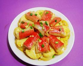 鲍汁烧玉子豆腐