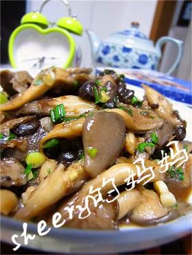 豆豉姬菇