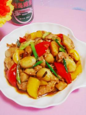 蒜子陈皮鸡
