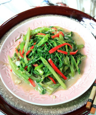 椒丝腐乳通菜