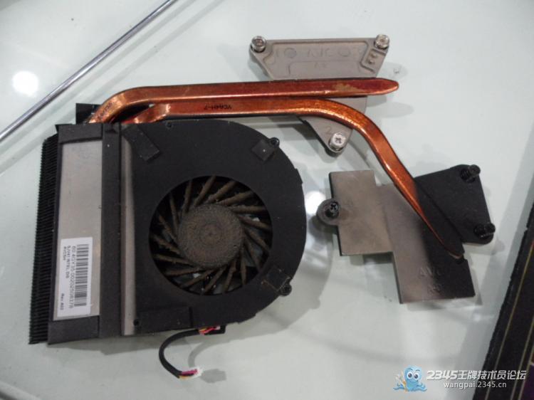 拆机图(宏基4741g)笔记本清灰!
